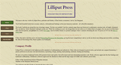 Desktop Screenshot of lilliput.co.uk